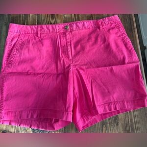 Talbots size 16W Women's Pink Shorts